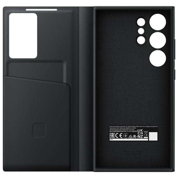 Чехол для смартфона Samsung Galaxy S24 Ultra Samsung / Smart View Wallet / PC / Черный photo 5