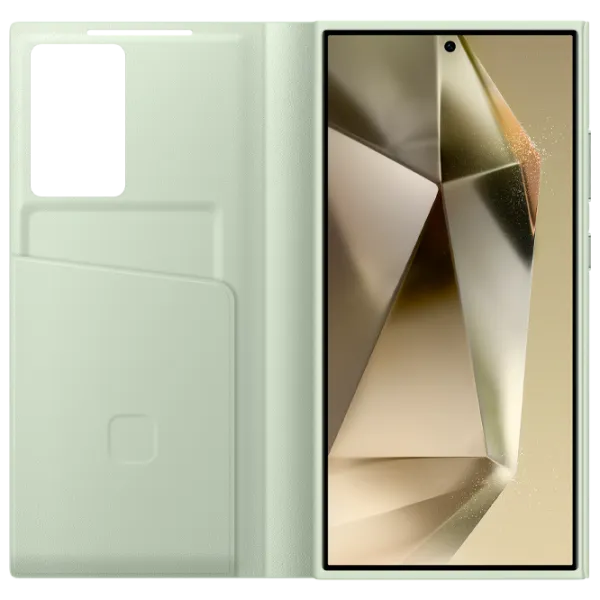 Чехол для смартфона Samsung Galaxy S24 Ultra Samsung/ Smart View Wallet/ PC/ Светлый Green photo 3