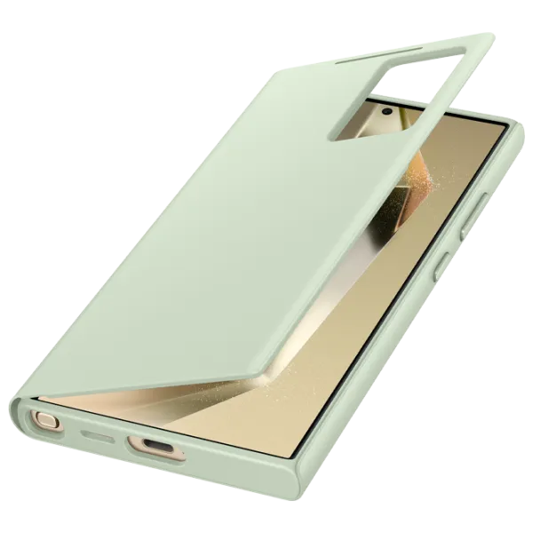 Чехол для смартфона Samsung Galaxy S24 Ultra Samsung/ Smart View Wallet/ PC/ Светлый Green photo 4