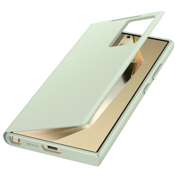 Чехол для смартфона Samsung Galaxy S24 Ultra Samsung/ Smart View Wallet/ PC/ Светлый Green photo 4