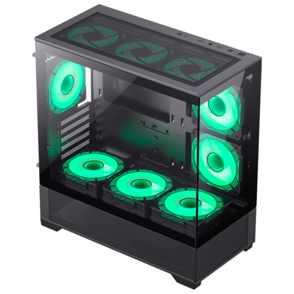 Корпус Gamemax Vista MB Mini Tower / Черный photo 2