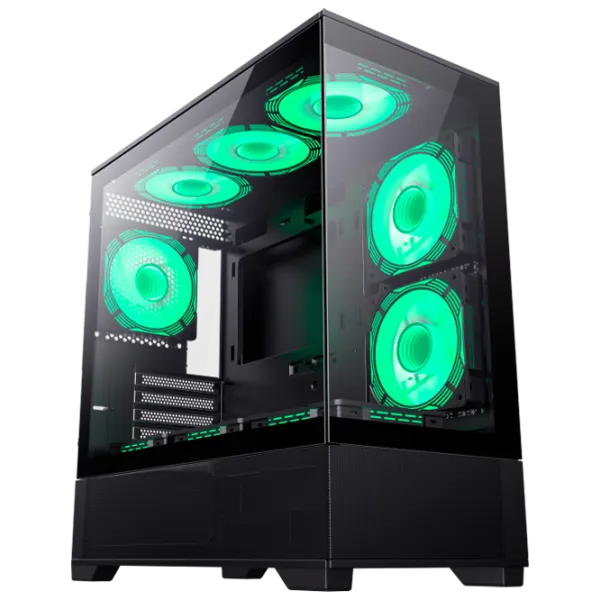 Корпус Gamemax Vista MB Mini Tower / Черный photo 4