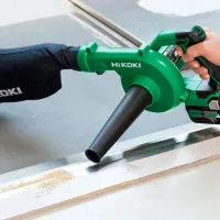 Suflantă de frunze Hikoki RB18DC Cu acumulator / Green photo 3