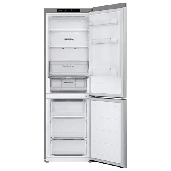 Frigider LG GBV3100DPY cu congelator jos 344 l / 186 cm / Inox photo 5