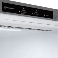 Frigider LG GBV3100DPY cu congelator jos 344 l / 186 cm / Inox photo 6