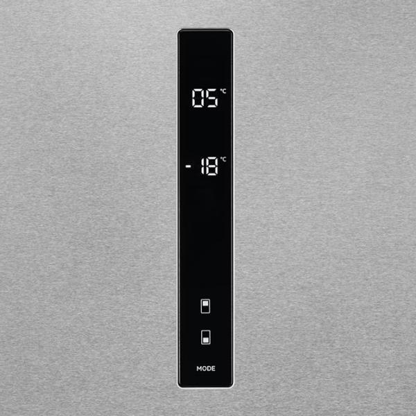 Frigider AEG RCB836C5MX cu congelator jos 367 l / 201 cm / Inox photo 3