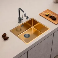 Chiuvetă Alveus Kombino 50 54 x 44 / Oțel inoxidabil / Bronze photo 2