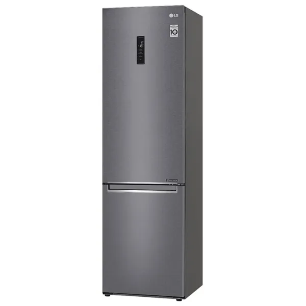 Frigider LG GBP32DSKZN cu congelator jos 384 l / 203 cm / Inox photo 2