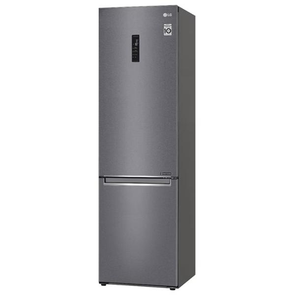 Frigider LG GBP32DSKZN cu congelator jos 384 l / 203 cm / Inox photo 2
