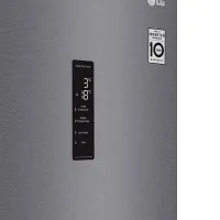 Frigider LG GBP32DSKZN cu congelator jos 384 l / 203 cm / Inox photo 5