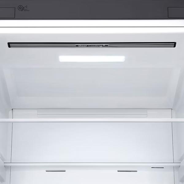 Frigider LG GBP32DSKZN cu congelator jos 384 l / 203 cm / Inox photo 6
