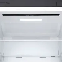Frigider LG GBP32DSKZN cu congelator jos 384 l / 203 cm / Inox photo 6