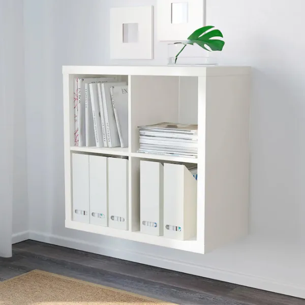 Стеллаж Ikea Kallax 77см x 77см x 39см cm/ ЛДСП/ White photo 2
