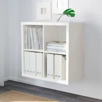 Стеллаж Ikea Kallax 77см x 77см x 39см cm/ ЛДСП/ White photo 2