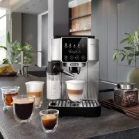Aparat de cafea DeLonghi ECAM220.80SB Automată / 1.8 l / Silver photo 5