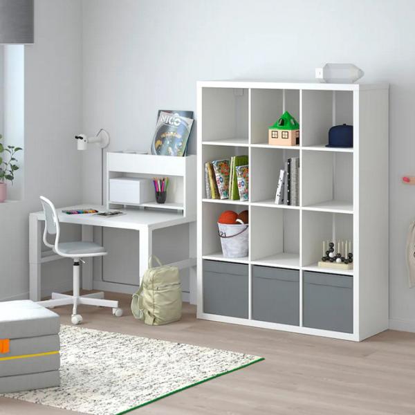 Etajeră Ikea Kallax 147 x 112 x 39 cm/ PAL/ White photo 2