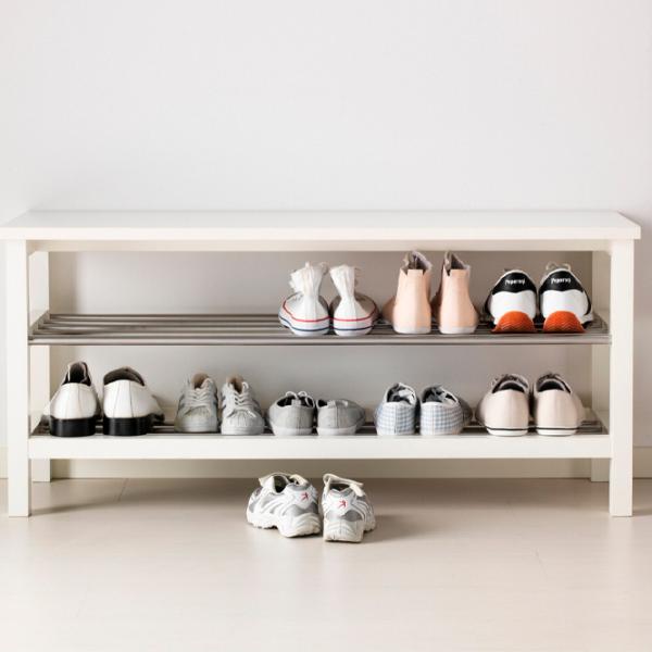 Dulap pentru încălțăminte Ikea Tjusig 5311050 50 x 108 x 34/ PAL/ White photo 2 Dulap pentru încălțăminte Ikea Tjusig 5311050 50 x 108 x 34/ PAL/ White photo 2