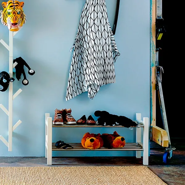 Dulap pentru încălțăminte Ikea Tjusig 5311050 50 x 108 x 34/ PAL/ White photo 5 Dulap pentru încălțăminte Ikea Tjusig 5311050 50 x 108 x 34/ PAL/ White photo 5