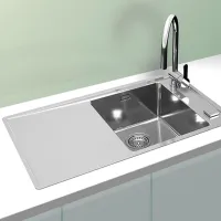 Chiuvetă Alveus Stricto 10 R 79 x 47.2 / Oțel inoxidabil / Silver photo 2