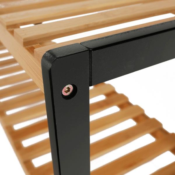 Dulap pentru încălțăminte Mobhaus Kontre 5362335 33.5 x 70 x 26/ Bambus/ Black photo 3 Dulap pentru încălțăminte Mobhaus Kontre 5362335 33.5 x 70 x 26/ Bambus/ Black photo 3