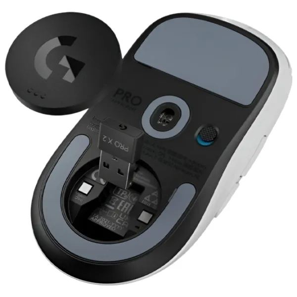 Mouse Logitech PRO X Superlight 2 Bluetooth, USB/ White photo 5