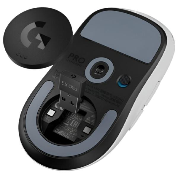 Mouse Logitech PRO X Superlight 2 Bluetooth, USB/ White photo 5