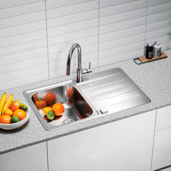 Кухонная мойка Alveus Line Max 80 79 x 50 / Нержавеющая сталь / Серебряный photo 3
