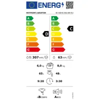 Mașină de spălat cu uscător Hotpoint-Ariston BI WDHG 861485 EU 8 kg / 1400 rpm / White photo 9