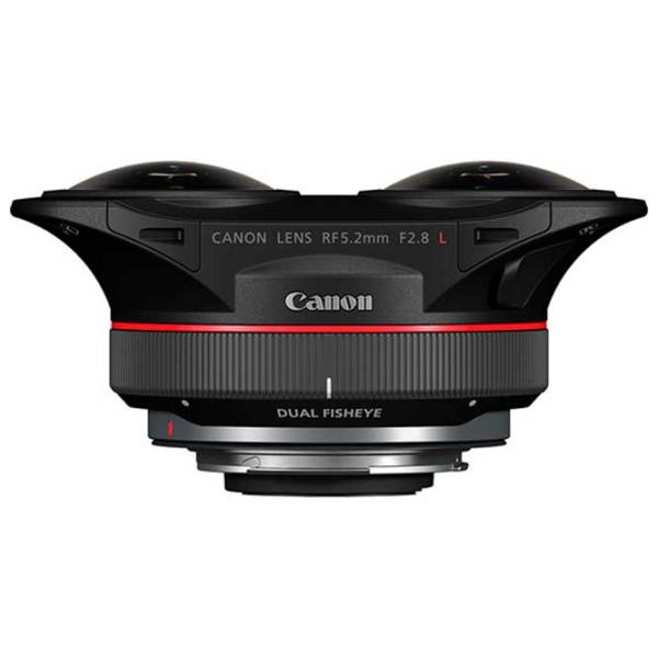 Obiectiv Canon RF 5.2mm f/ 2.8 L Dual Fisheye Black photo 2 Obiectiv Canon RF 5.2mm f/ 2.8 L Dual Fisheye Black photo 2