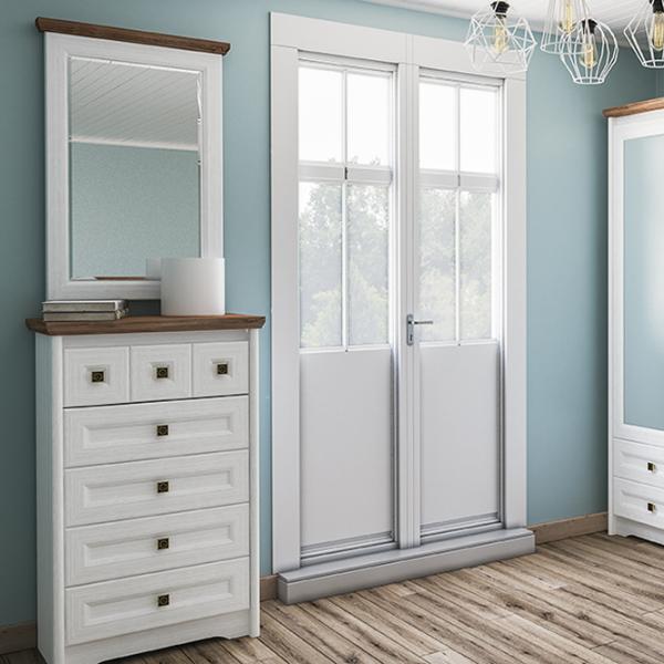 Comodă Neman Tivoli 113 x 69 x 38/ MDF/ Stejar stirling photo 3