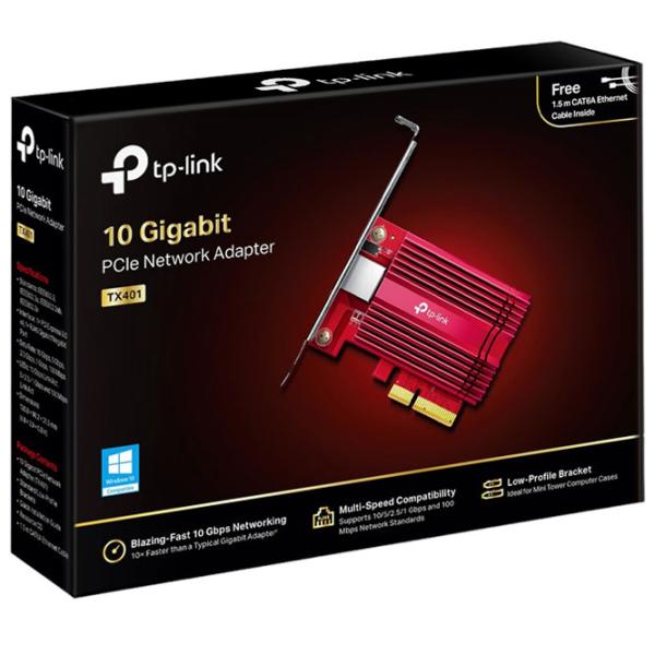 Сетевой адаптер TP-Link TX401 PoE адаптер/ Красный photo 4