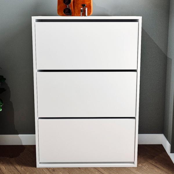 Dulap pentru încălțăminte Fabulous 3D 5639923 110 x 73.6 x 24/ PAL/ White photo 4 Dulap pentru încălțăminte Fabulous 3D 5639923 110 x 73.6 x 24/ PAL/ White photo 4