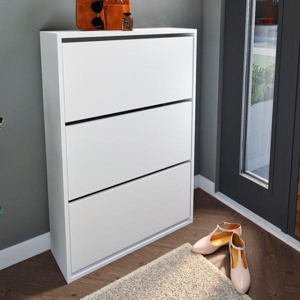 Dulap pentru încălțăminte Fabulous 3D 5639923 110 x 73.6 x 24/ PAL/ White photo 5 Dulap pentru încălțăminte Fabulous 3D 5639923 110 x 73.6 x 24/ PAL/ White photo 5
