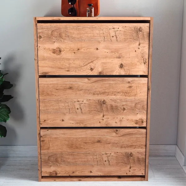 Dulap pentru încălțăminte Fabulous 3D 5639933 110 x 73.6 x 24/ PAL/ Pine photo 4