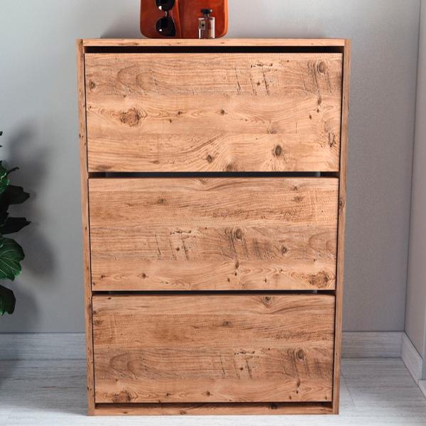 Dulap pentru încălțăminte Fabulous 3D 5639933 110 x 73.6 x 24/ PAL/ Pine photo 4