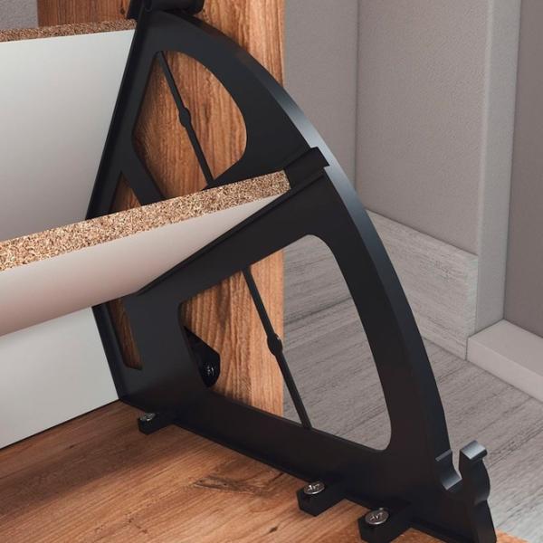 Dulap pentru încălțăminte Fabulous 3D 5639933 110 x 73.6 x 24/ PAL/ Pine photo 7