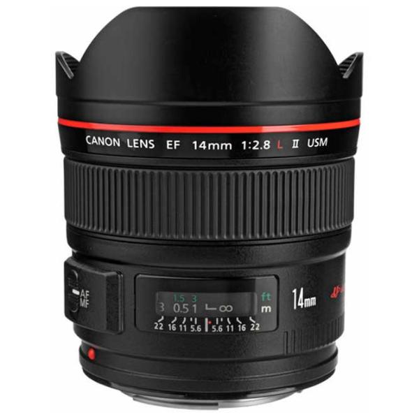 Объектив Canon EF 14mm f/ 2.8L II USM Черный photo 2