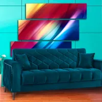 Canapea Fabulous Melisa (5641644) Velur/ Blue photo 2
