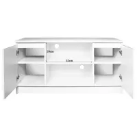 Тумба под телевизор Akord K120 2D1P 55см x 120см x 40см/ ЛДСП photo 3
