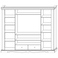 Dulap Combinat KMK Amelia 0435.1 241 x 49 x 213 / DSP / Nuc eco photo 2