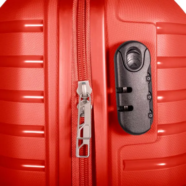 Valiză Ground Vanille 77l/ Red photo 6