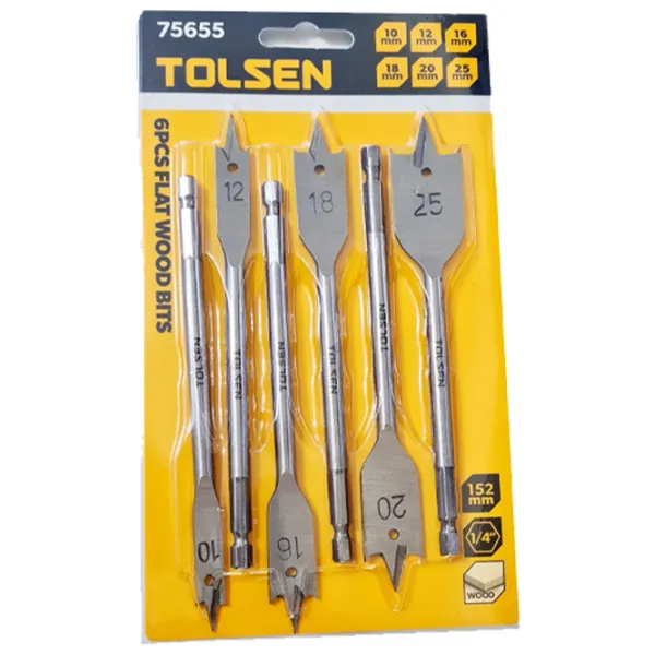 Set de burghie Tolsen 75655 Oțel photo 2