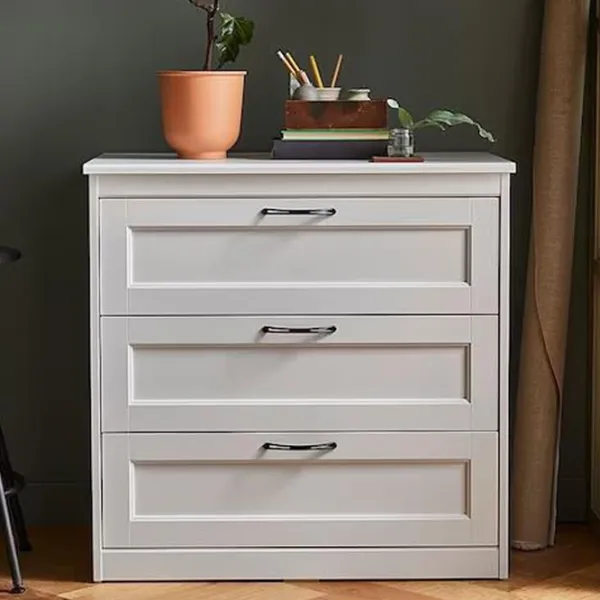 Comodă Ikea Songesand 81 x 82 x 50/ MDF/ Alb photo 3