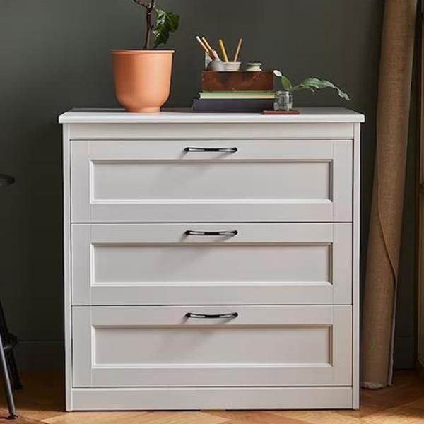 Comodă Ikea Songesand 81 x 82 x 50/ MDF/ Alb photo 3
