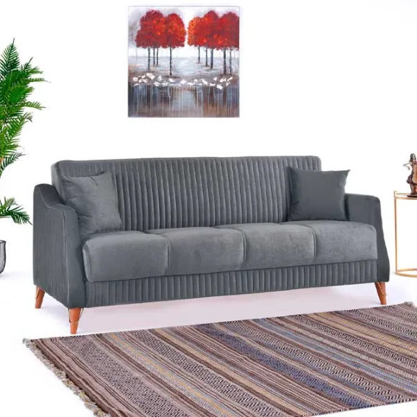 Canapea Fabulous Erciyes (5698915) Catifea/ Gray photo 2