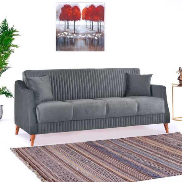 Canapea Fabulous Erciyes (5698915) Catifea/ Gray photo 2