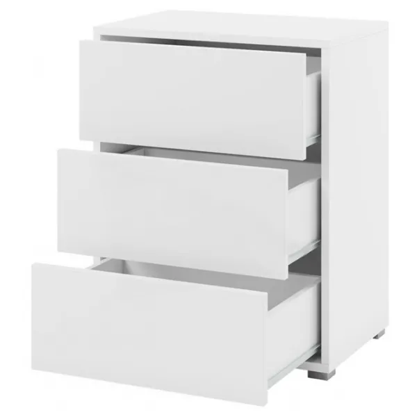 Comodă Mirjan24 Alekto/ Gesita K3SZ AK03 73 x 70 x 41/ PVC/ Alb photo 2