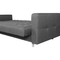 Canapea Modern Martin Kanna 95 (5552402) Velur/ Gray photo 3