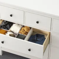 Comodă Ikea Hemnes 96 x 160 x 50/ MDF/ Alb photo 5