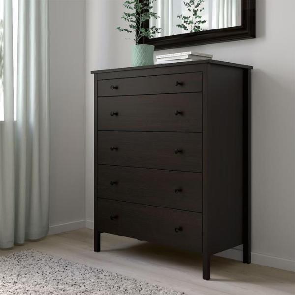 Comodă Ikea Koppang 114 x 90 x 44/ MDF/ Black photo 2